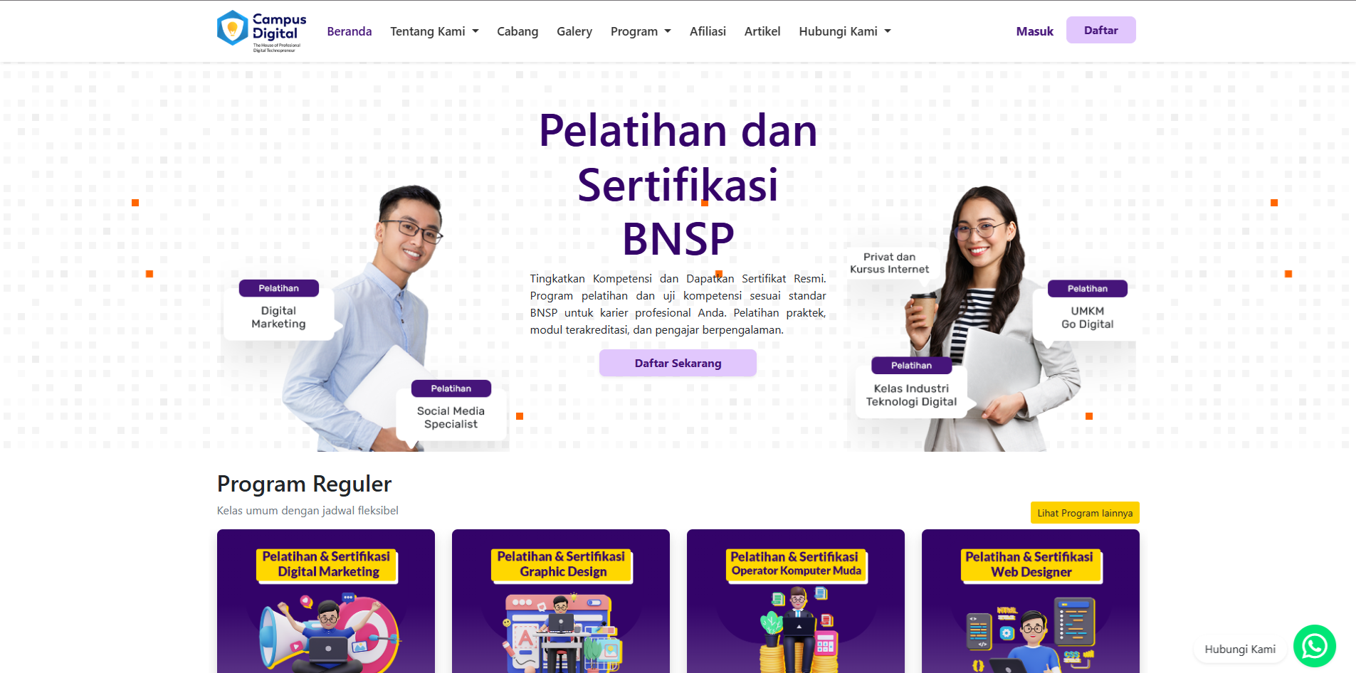 Website Campus Digital
