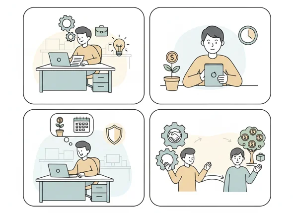 Ide Side Hustle Digital Otomatis Tanpa Menyita Waktu